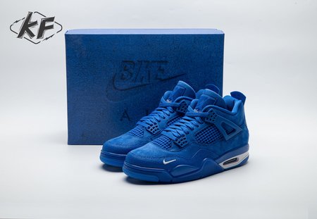 Air Jordan 4 x Nigel Sylvester Brick by Brick Blue Size 40-48.5